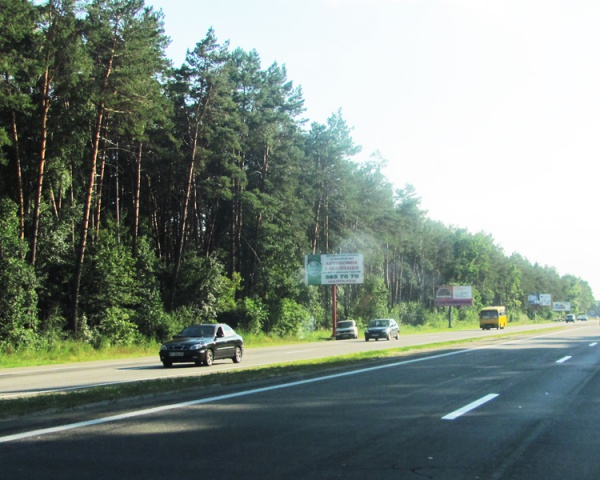 Щит 6x3,  Автодорога, М-05, Киев-Одесса, км23+750 (между с. Вита-Почтовая и Глевахой)
